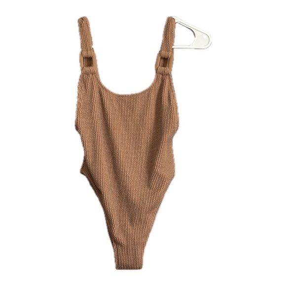 🌞 Aerie Chic – Tan One-Piece Swimsuit | NWT 🌞 - Picture 4 of 7